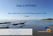 Data is POWER! - European Environment Agency · 2017-12-15 · Scotland Conservation Officer Data is POWER! Ocean Recovery. Sustainable Seafood. Clean Seas and Beaches. Marine Litter