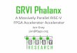 GRVI Phalanx - FPGA CPU Newsfpga.org/wp-content/uploads/2016/01/GRVI-Phalanx-3rd-RISC-V-Work… · Accelerating FPGA Acceleration •GRVI Phalanx is All Programmable –100s of GRVI