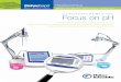Fisherbrand Focus ELECTROCHEMISTRY Focus on pH · 2015-11-24 · Fisherbrand Focus Whatever your application Fisherbrand has a solution for you ... • ORP Electrodes ... - pH Measurement