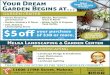 3stepsolutions.s3.amazonaws.com...YOUR DREAM FAMILY OWNED FOR OVER GARDEN BEGINS AT, , , GARDEN CENTER Seven flowering greenhouses! Shrubs, Perennials, Trees & More! SPRING EVENTS