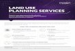 LAND USE PLANNING SERVICES - InvestinOntario · 2019-02-07 · LAND USE PLANNING SERVICES Ontario’s one-stop source to site selection services, tailored for investors looking to