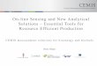 On-line Sensing and New Analytical Solutions Essential ... · On-line Sensing and New Analytical Solutions – Essential Tools for Resource Efficient Production Risto Oikari CEMIS