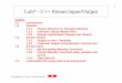 Lab7 -C++ Stream Input/Output - Engineeringmalek/csi2172/lab7/lab7.pdf · Lab7 -C++ Stream Input/Output Outline 7.6 Introduction to Stream Manipulators 7.6.1 Integral Stream Base:dec,oct,