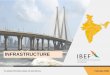 INFRASTRUCTURE - IBEF · Infrastructure related activities witnessed strong growth during 2019-20 National highway construction recorded the highest increase of 20 per cent, in line