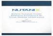 Nutanix Complete Cluster Reference Architecture for ... · capacity and performance versus not enough, which may result in oversizing. Once the infrastructure has been created, grow-ing