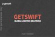 GETSWIFT For personal use only - ASX · 2017-05-08 · Ex-professional athlete (+11 Years) CEO of Liquorun.com ... House Removalists Grocery Delivery Global Logistics & Transport