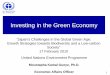 Investing in the Green Economy - Fujitsu€¦ · Economic Affairs Officer ... Source: GIST’s Green Accounting for Indian States Project, ... capturing these values, and reversing