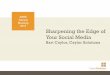ABHE Annual Meeting 2019 Sharpening the Edge of Your ... · Sharpening the Edge of Your Social Media Bart Caylor, Caylor Solutions ABHE Annual Meeting 2019. Caylor-Solutions.com |