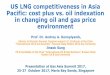 US LNG competitiveness in Asia Pacific: cost plus vs. oil ... · => US LNG projects targeted premium Asia Pacific LNG market Change of international energy market environment since