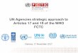 UN Agencies strategic approach to Articles 17 and 18 of ...The Impact of Tobacco Growing and Curing Tobacco growing and curing cause deforestation, loss of biodiversity and land desertification