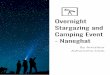 - Naneghat Camping Event Stargazing and Overnightamateurastroclub.in/files/Naneghat Brochure.pdf · Stargazing services including 3 informative sessions consisting of naked-eye and