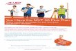 You Have the MVP 50 Plus Plan - Allied National · 2016-08-15 · MVP 50 Plus Plan include: • Coverage is available for dependent children up to age 26. • There is no network