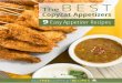 The Best Copycat Appetizers: 9 Easy Appetizer …...appetizer recipes to delicious dips to homemade crackers and chips. Your guests will be surprised to learn that your delicious snacks