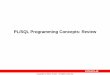 PL/SQL Programming Concepts: Review€¦ · PL/SQL-52 Copyright © 2012, Oracle. All rights reserved. Row level trigger for multi purposes CREATE OR REPLACE TRIGGER EMP_TR BEFORE