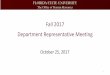 Fall 2017 Department Representative Meetinghr.fsu.edu/_content/dept_reps/dept_reps_meetings/... · health coverage effective the next day; coverage will begin the first day of the