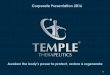 Corporate Presentation 2016...Corporate Presentation 2016 1 Executive Summary Positioned to dominate & expand large untapped market 2 •Dutch domiciled company (Geleen, NL), established