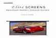 Spectrum Series / Vmax2 Series - Manual.pdf · PDF file Elite SCREENS Spectrum Series / Vmax2 Series Users Guide . / eliteinfo@elitescreens.com Important Safety and Warning Precautions: