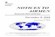 Federal Aviation Administration NOTICES TO AIRMEN€¦ · publication (NTAP) and/or the Service A telecommunications system as a NOTAM D item. NATIONAL FLIGHT DATA CENTER AIRWAY NOTAMS