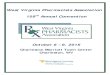 109th Annual Convention - West Virginia Universitypharmacy.hsc.wvu.edu/media/2431/wvpa-2016-brochure-final.pdf · Krista D Capehart, PharmD, MSPharm, AE-C, Donald Allison, PharmD,