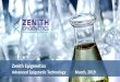 Zenith Epigenetics · This presentation contains forward-looking statements that involve risks and uncertainties, which may cause actual results to differ materially from the statements
