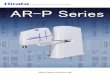 AR-P Series · 20Digits×8Line, Monochrome Language English Operation interface Emergency stop switch Enable switch (3-position) Operation mode switch Teaching Registering current