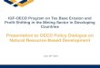 Presentation to OECD Policy Dialogue on Natural …...Profit Shifting in the Mining Sector in Developing Countries Presentation to OECD Policy Dialogue on Natural Resource-Based Development