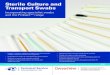 Sterile Culture and Transport Swabs - Thermo Fisher Scientific · 2016-01-12 · > These culture swabs are recommended for urethral sampling . Code Description Swab Tip Packaging