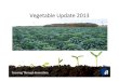 Vegetable Update 2013 · Foliar Nutrition Types Elemental forms e.g. sulphur pellets Sulphates, nitrates, carbonates – powders/fertilisers/ solutions Chelates – EDTA, other forms