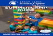 SUMMER CAMP GUIDE - Great Lakes Science Center · 2020-04-14 · Ahoy, me first science officer! ‘X’ marks the spot to uncover how yer ship stay afloat, how yer gold stay a-shiny