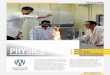 PHYSICS - University of Windsor · PHYSICS PHYSICS MEDICAL PHYSICS PHYSICS AND HIGH TECHNOLOGY 1 2 3 ... (MRI, ultrasound, CT, nuclear medicine) and radiotherapy (the treatment of