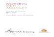 WORKING WITH AUDACITY - Working With Audacity 1 Record Audio Using Audacity We work with Audacity because