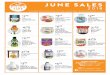 JUNE MONTLY SALES - Rising Tide Natural Marketrisingtidemarket.com/.../2018/05/JUNE-MONTLY-SALES.pdf · 2018-05-31 · 14.5 oz JUNE 2018 Essentia ALKALINE WATER 1.5 lt 2/$4 Canyon