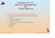 Chapters 9 & 10: Memory Management and Virtual Memoryhfoxwell/Chap9-10notes.pdf · Operating System Concepts with Java 9.6 Silberschatz, Galvin and Gagne '2003 Memory-Management Unit