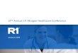 37th Annual J.P. Morgan Healthcare Conferences22.q4cdn.com/852369931/files/doc_presentations/2019/01/... · 2019-01-07 · MARKET HIGH RECURRING REVENUE AND Adj. EBITDA STRONG GROWTH