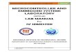 MICROCONTROLLER AND EMBEDDED SYSTEMS LABORATORYmitmysore.in/wp-content/uploads/2020/02/MES-lab-manual.pdf · MICROCONTROLLER AND EMBEDDED SYSTEMS LABORATORY ... is an engine which