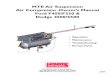MTE Air Suspension Air Compressor Owner’s Manual Ford F450 ... · The MTE air compressor is a self-contained air supply unit designed for use with an MTE air suspension system