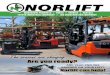 The seasons are changing - Norlift€¦ · The seasons are changing... Are you ready? ARE YEAR END TAX SAVINGS ON YOUR LIST? Norlift can help! 2 SECTION 179 SAVINGS 509-473-0899 •