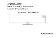 MX34VQ Series LCD Monitor User Guide - Asusdlcdnet.asus.com/pub/ASUS/LCD Monitors/MX34V/ASUS_MX34VQ_E… · 1.2 Package contents Check your package for the following items: LCD Monitor