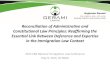 Reconciliation of Administrative and Constitutional Law Principles ...€¦ · Reconciliation of Administrative and Constitutional Law Principles: Reaffirming the Essential Link Between