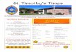 St. Timothy’s Times€¦ · St.Timothy’s Episcopal Church July 2014 Volume 20 No. 7 15757 St.Timothy’s Road Apple Valley, CA 92307 (760) 242-2405 email—office@sttimshd.org