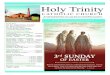 April 15, 2018 Third Sunday of Easter Holy Trinity · Holy Trinity April 15, 2018 Third Sunday of Easter CATHOLIC CHURCH El Camino Real & Elm Ave., P.O. Box 276, Greenfield, CA 93927