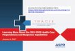 ASPR TRACIE Webinar: Learning More About the 2017-2022 ... · care services exceeds available supply. The HCC, in collaboration with the ESF-8 lead agency, coordinates information