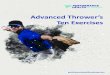 Advanced Thrower’s Ten Exercises - Performance …...A, B, C - Regular Exercises D, E, F - Progression Exercises 11 Descrip on:Secure TheraBand® CLX and Door Anchor in door. Sit