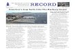 Winter, 2011 Vol. 5 No. 1 America’s Cup Sails Into The ... · America’s Cup Sails Into the Barbary Coast Board of Supervisors and thence to the public about February 25th. BEFORE