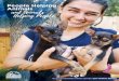 People Helping Animals and Animals Helping People€¦ · Most new moms struggle with how to care for their baby, so it is hard to imagine caring for seven newborn pups while fighting