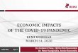 ECONOMIC IMPACTS OF THE COVID-19 PANDEMIC · 2020-03-31  · sm COVID-19 Shock Significant health impacts 700k+ confirmed cases worldwide, 35k+ deaths U.S. with 140k+ confirmed cases