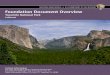 Yosemite National Park Foundation Overview · to help offset the impacts of climate change. • Alpine and sub-alpine lakes and meadows abound in Yosemite National Park, including