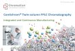 Contichrom Twin-column FPLC Chromatography€¦ · © ChromaCon 2016 page © ChromaCon 2016 Contichrom Twin-column FPLC Chromatography Integrated and Continuous Manufacturing
