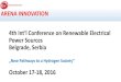 ARENA INNOVATION 4th Int‘l Conference on Renewable ...smeitss.mycpanel.rs/MKOIEE/prezentacije/01.pdf · 2 SET Plan = The European Strategic Energy Technology Plan ARENA INNOVATION