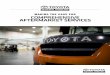 Making the Case for Comprehensive Aftermarket Services ......6 • toyotaforklift.comTOYOTA: Comprehensive Aftermarket Services • toyota.com billed properly. The CSSRs are also trained